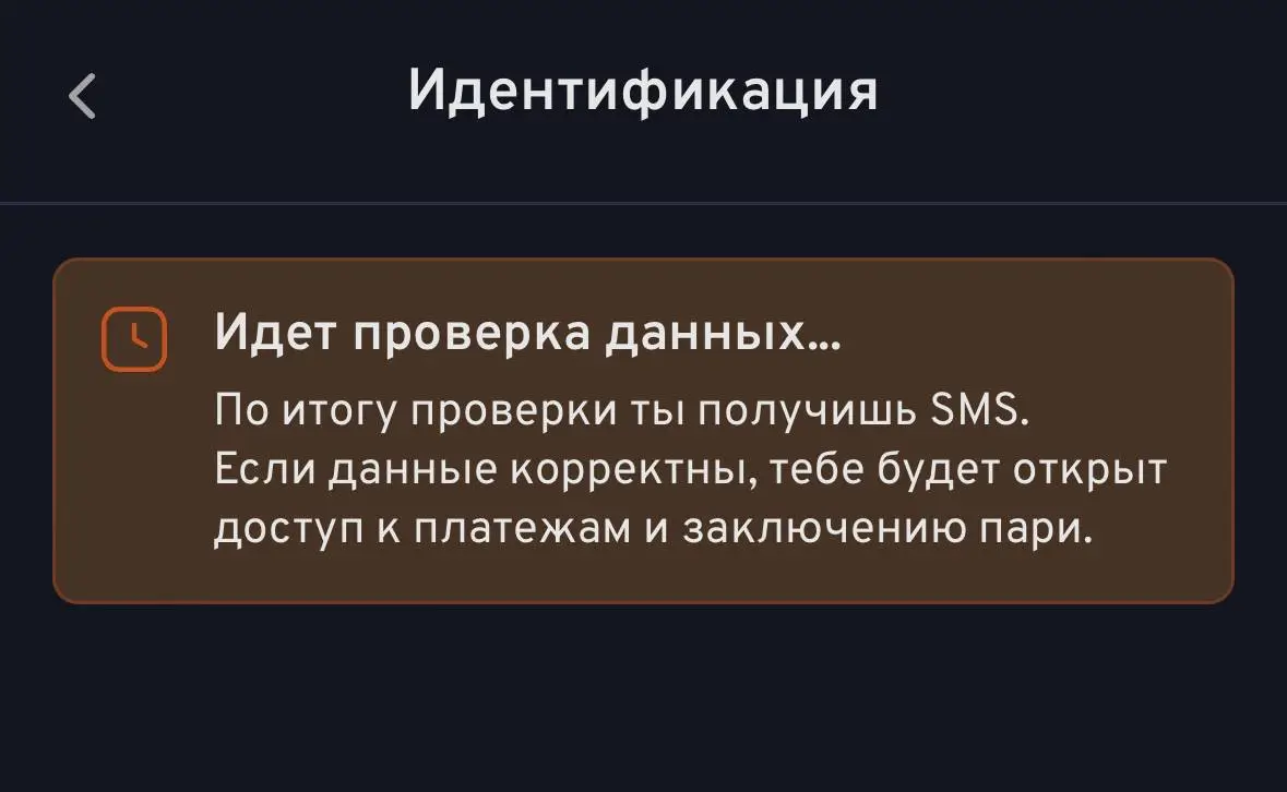 «Идентификация»