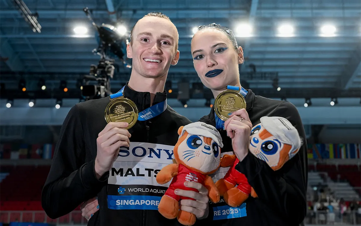 Золотая лихорадка. Александр Мальцев оформил хет-трик в бассейне Сингапура