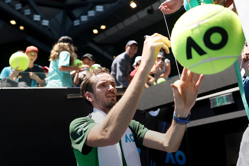 Australian Open Медведев, Getty Images _.webp