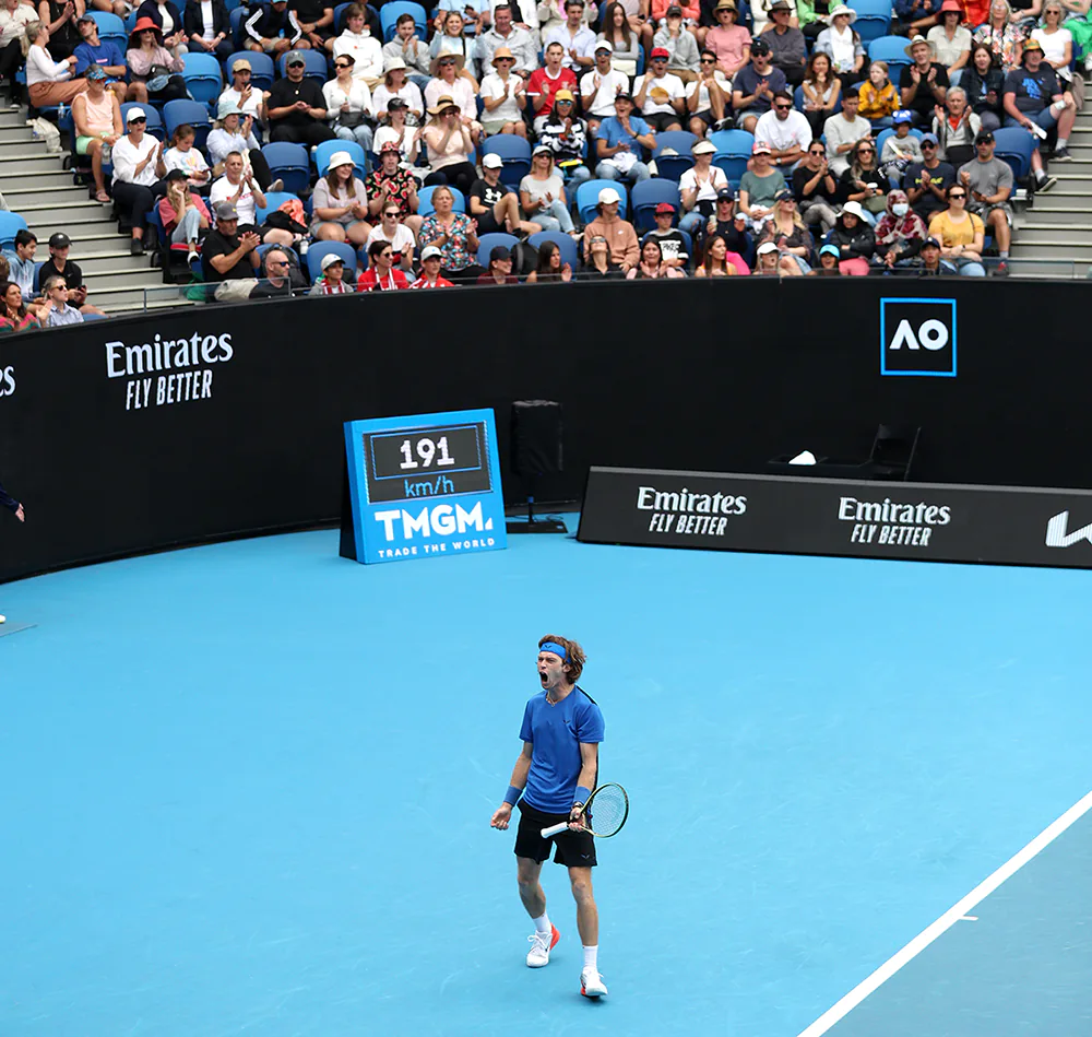 Благородный поступок Рублёва на Australian Open. Аплодировали даже украинцы