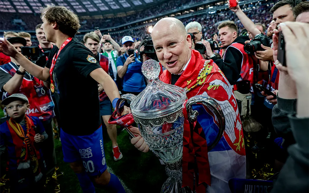 Кубок как визитка. Николич представил фанатам новый ЦСКА