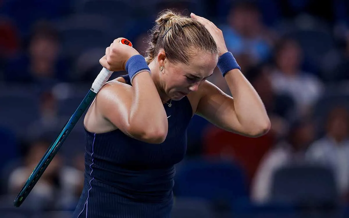 Мирра обматерила и послала теннис. Юная россиянка скатывается в пучину истерии