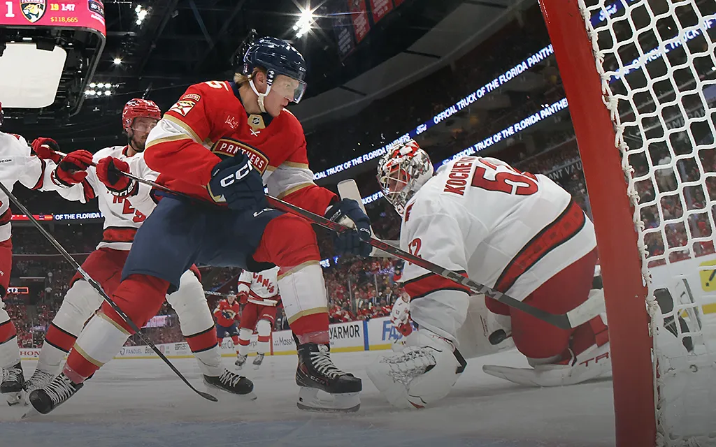 Крысы рвали в клочья русского вратаря. Орлов играл за «Флориду», «Каролина» деморализована