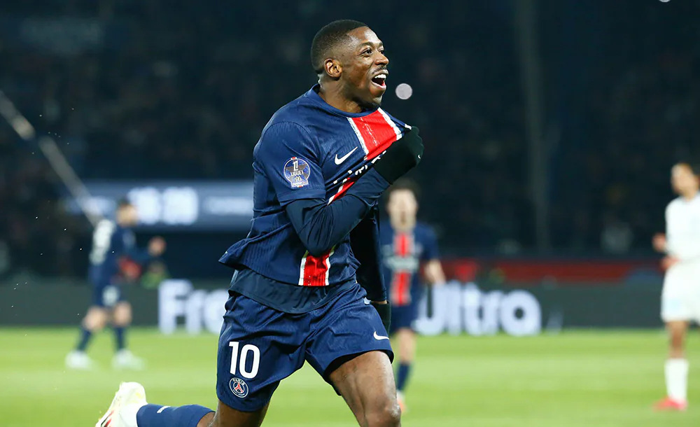 Усман Дембеле. Фото ФК «ПСЖ».webp