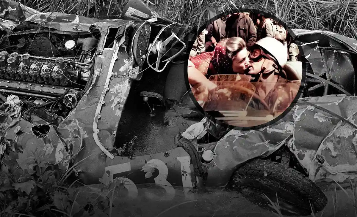 «Любовь моя, я не хотел участвовать в гонке». Пилот погиб через пару минут после поцелуя 