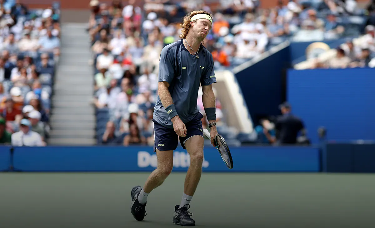 Рублёв против промокших носков. Почему самый большой враг российского теннисиста – он сам