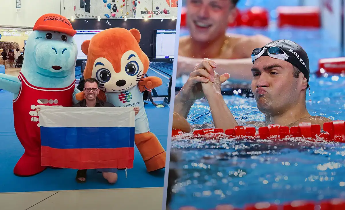 Болеть за наших – это круто. Приключения российского флага в победном Сингапуре