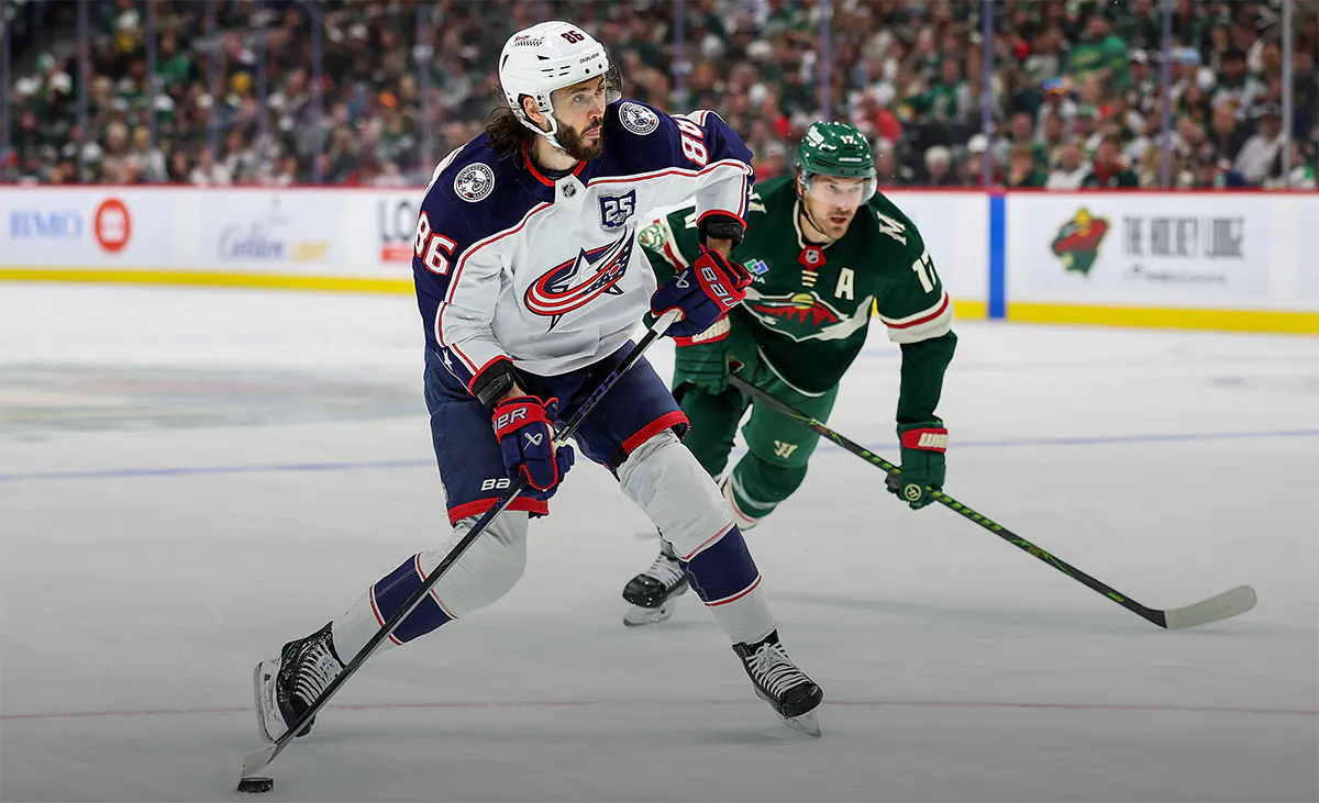 Русская дуэль в НХЛ. Марченко выстрелил хет-триком и утёр нос звёздному Капризову