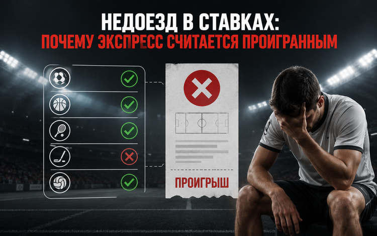 Недоезд в ставках: почему экспресс считается проигранным