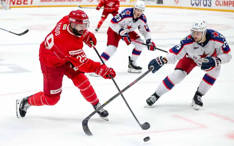 Прогноз на матч ЦСКА – «Спартак». Борьба прямых конкурентов за место в плей-офф на Западе