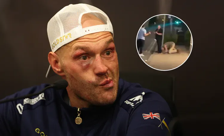 Украинец снова довёл Тайсона до депрессии. Фьюри на коленях выползал из бара