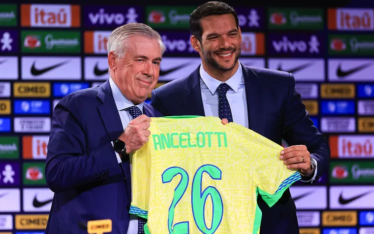 Карло Анчелотти дебютирует в сборной Бразилии. Обыграют Эквадор в отборе к ЧМ-2026?