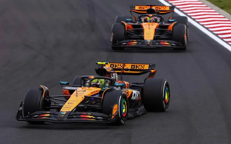 Пиастри, Пиастри! Норрис отыграл невероятный гандикап у своего напарника на финише сезона