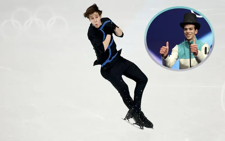 Украинский фигурист свалил свой провал на Гуменника. Пётр же просто писал маме