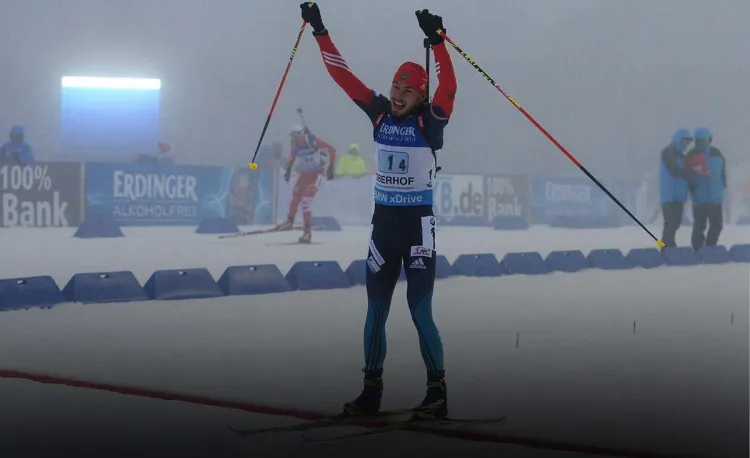 Гений Шипулина в адскую непогоду. Отыграл минуту у Бьорндалена и принёс сборной победу