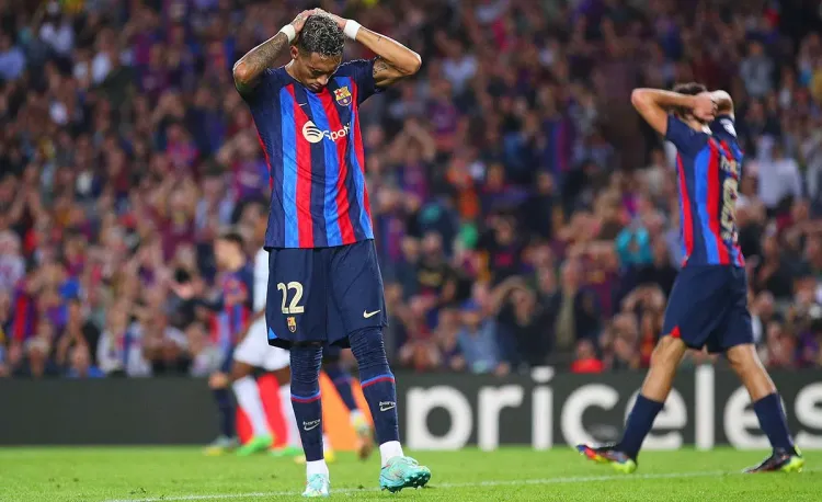 Сенсационный вылет «Барселоны» из ЛЧ. Это случилось впервые в XXI веке