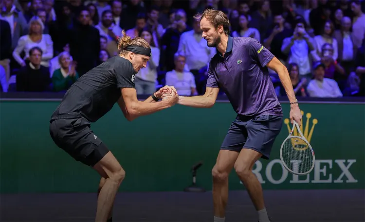 Трагичный вылет Медведева. Он ссорился с женой, упустил два матчбола и проиграл Звереву