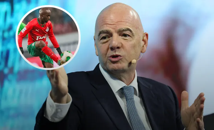 Инфантино в исках. ФИФА грозят многомиллардные убытки из-за дела экс-игрока «Локомотива»