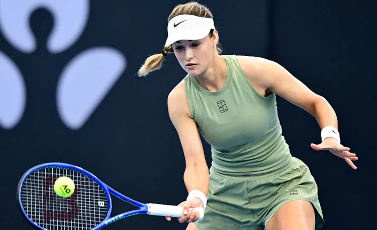 Прогноз на матч Мбоко – Калинская. Талантливую россиянку ждёт тяжёлая игра в Аделаиде