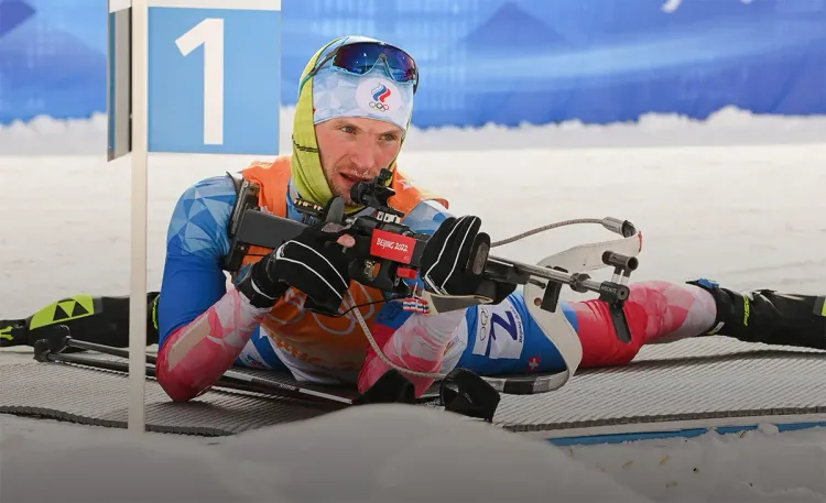 Ввязывался в дуэли с Фуркадом и Бё. Русский биатлонист со скандалом пропал из сборной