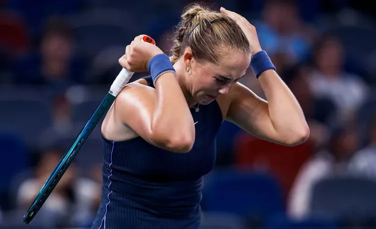 Упущенный матч и слёзы. Андреева не дожала Мбоко и осталась без четвертьфинала