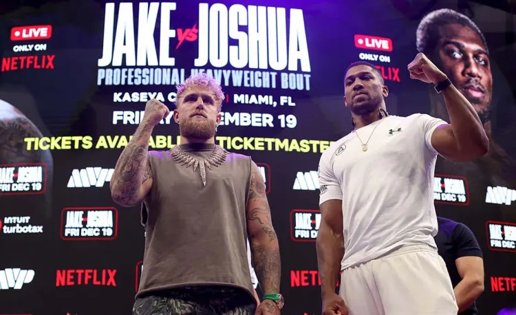Джейк Пол — Энтони Джошуа: дата и время начала, где смотреть трансляцию
