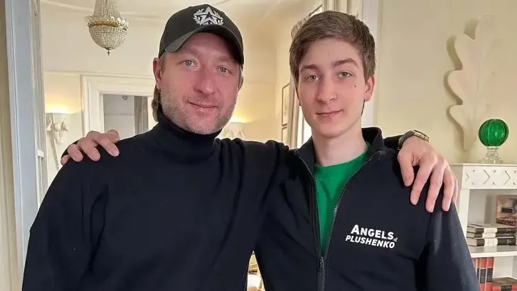 Егор Ермак рушит имидж Плющенко. Сын легенды оживил романтический триллер