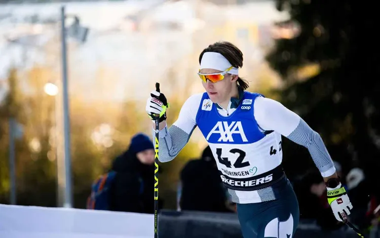 Масс-старт на 20 км классикой на Кубке мира в Гомсе. Россияне могут попасть в топ-10