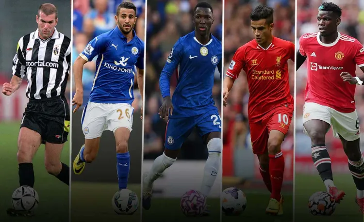 Они озолотили свои клубы. Топ-5 трансферов, перевернувших историю футбола