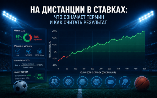 На дистанции в ставках: что означает термин и как считать результат