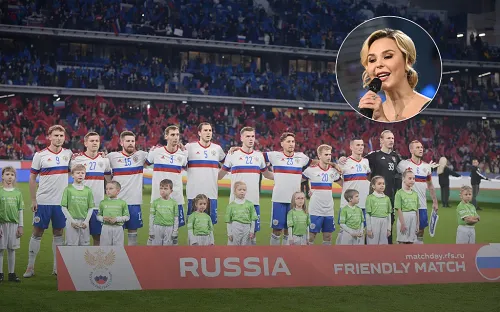 Звёзды отказываются петь гимн перед матчем сборной России. Помощь пришла от Пелагеи