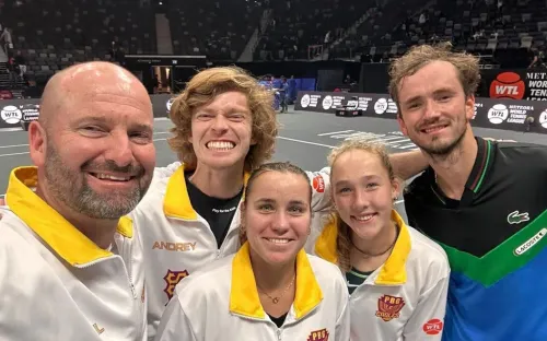 Орлы русского тенниса. Медведев, Рублёв и Мирра покорили Абу-Даби