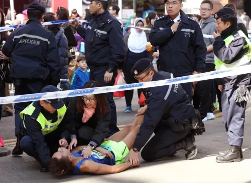 Азиатский марафон обернулся трагедией. Врачи не спасли жизнь человека