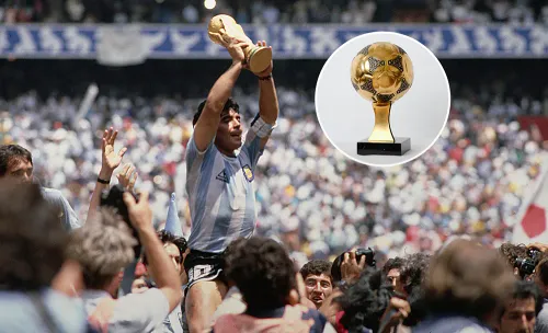 «Золотой мяч» Марадоны выставят на открытый аукцион. Торги пройдут в Париже
