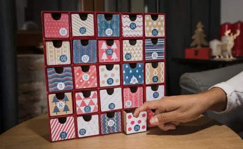 Отметки мелом, японские сегацу, коробки с подарками. История адвент-календарей