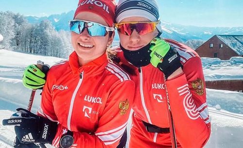 Расставание года в лыжах. Возможно, пару Непряевой и Волкова разрушил нейтральный статус