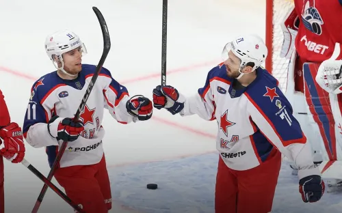 У «Локомотива» вернулся комплекс ЦСКА. Ярославцы уступили армейцам второй матч в сезоне