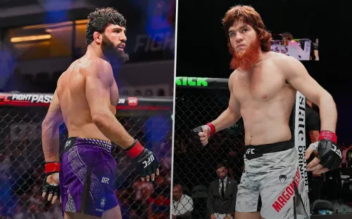 Ударник попробует задушить борца. Царукян и Буллет проведут историческую схватку