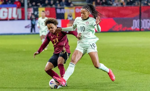 Португалия всё ещё может выйти в плей-офф женского ЧЕ. Одержит верх над Бельгией в группе?