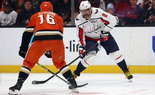 Прогноз на матч «Вашингтон» — «Анахайм». Овечкин ответит голами за сломанный зуб?