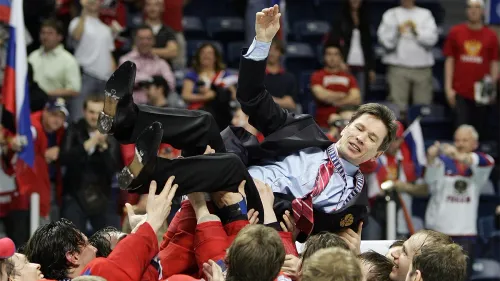 Переломный «золотой дубль». Как Быков избавил сборную России от комплекса неполноценности