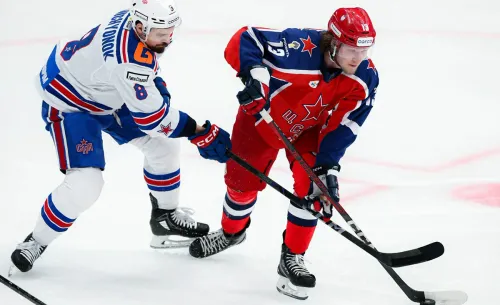 Прогноз на матч ЦСКА – СКА. Соперники снова проведут результативную игру в КХЛ?