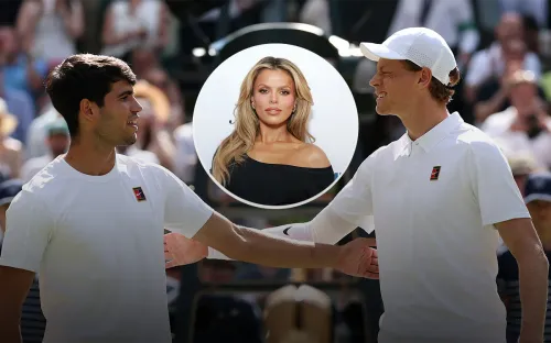 Это ближе, чем просто теннис. Синнер и Алькарас делят знойную американскую модель