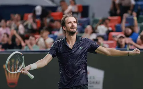 882 дня ожидания закончились в Алма-Ате! Медведев наконец-то завоевал титул