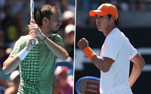 Мать отбивалась от пиратов, имя теннисиста — шутка. Медведев попробует разгадать Лёрнера