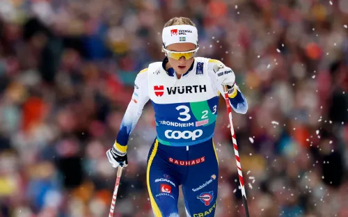 Разделка на 10 км у женщин на Кубке мира в Лейк-Плэсиде. Шведские лыжницы поделят подиум