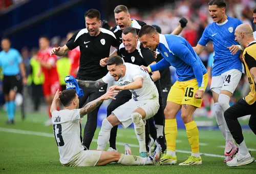 Словения выстрадала ничью с Данией. Балканцы спаслись в конце матча