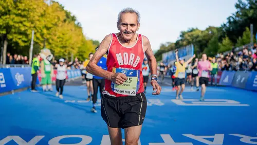 80-летний немец осилил Берлинский марафон. 50 лет назад он стал его первым победителем