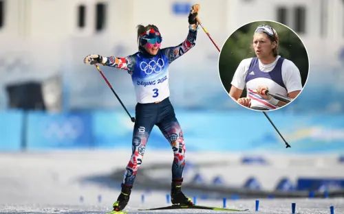 «Адская» свадьба суперзвезды лыж. Красотка с обложки напугала гребца-исполина