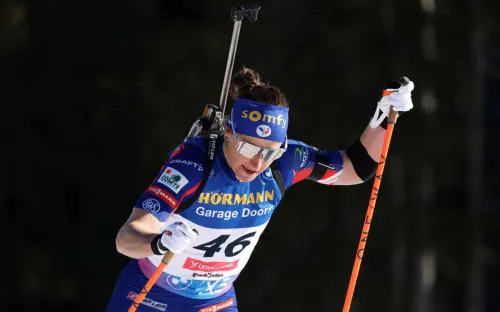 Женский спринт на этапе Кубка мира по биатлону. Кто заберёт медали в Холменколлене?